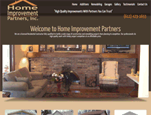 Tablet Screenshot of homeimprovementpartnersinc.com